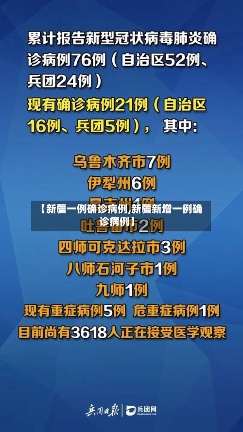 【新疆一例确诊病例,新疆新增一例确诊病例】