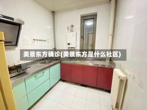 美景东方确诊(美景东方是什么社区)